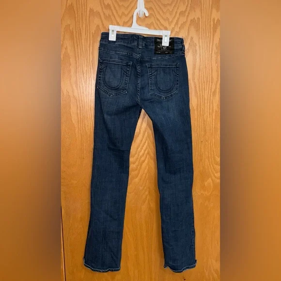 True Religion Denim Becca Mid Rise Bootcut with Signature Pocket Stitching - Picture 3 of 9